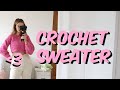 EASY Crochet Sweater Tutorial | DIY