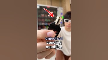 this key opens ANY vending machine...