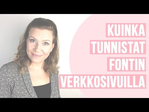 Video: Kuinka Vaihtaa Kirjasimen Väriä