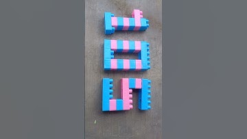 ASMR Building blocks lego / Number One hundred and five