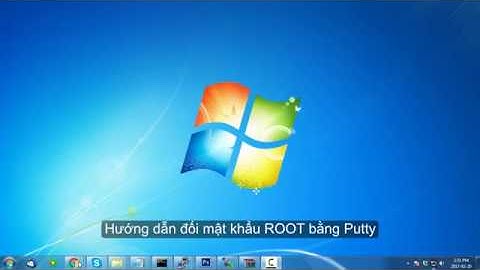 Hướng dẫn thay đổi mật khẩu root trên Linux bằng putty