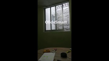 OlideSmart Smart Automatic Sliding Window Opener Operation Video