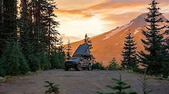 EPIC Overnight Truck Camping in Oregon with my Dog