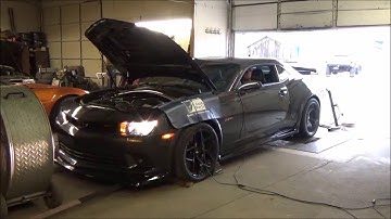 HorsePowerAddicts 2015 Z28 Camaro stock Dyno
