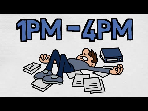 Why You're Always Tired Between 1pm - 4pm (and what to do about it)