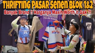 Kalo Harganya Gimana ? Thrifting Di Pasar Senen || Kaos Branded, Oversize dan Kaos Vintage