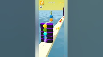 Stack Rider game lvl 35 / Gameplay #shorts #stackrider  #gamingwithrabia #gameplay