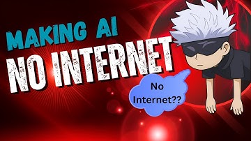 Making AI without Internet!!