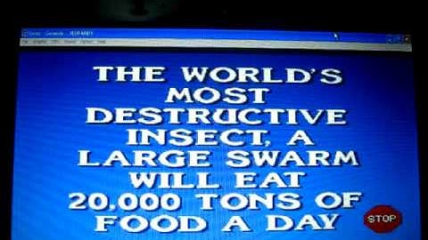 Jeopardy! SEGA Genesis Gameplay 1 (Third and Final Redemption) Part 1