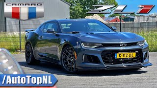 Chevrolet Camaro ZL1 | REVIEW on AUTOBAHN [NO SPEED LIMIT] by AutoTopNL
