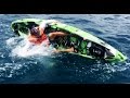 Fishing Video Where Shark Capsizes Kayak!!! Shark Accident - Shark Fishing Boat Flips Over - Shocked