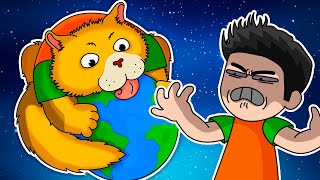 ME CONVIERTO EN EL GATO MAS GIGANTE Y ME COMI EL MUNDO 😼🌎 | TASTY PLANET FOREVER 😱 | JONDRES GC