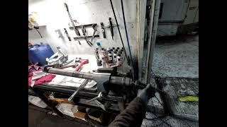 Wireline operations setting tool rebuild.