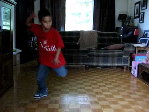 6 year old Brandon freestyles and wishes Janick Ar...