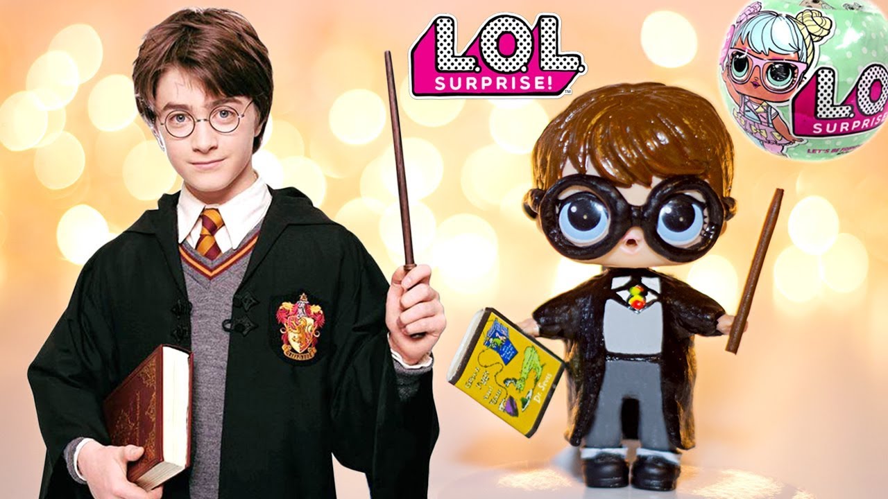 maíz O Mucho HARRY POTTER Custom LOL Surprise Doll DIY Repaint Tutorial - YouTube