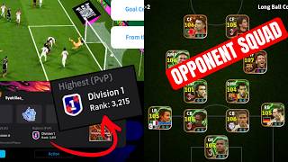 Me vs 3215 rank pro player in efootball 2026.  #efootball #efootball2026 #efootballgameplay #pes