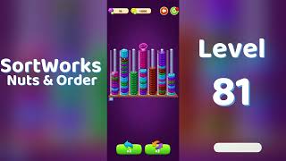 SortWorks Nuts & Order Level 81 Walkthrough | SortWorks Level 81 | Go Answer