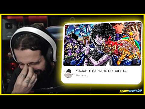 YUGIOH: O BARALHO DO CAPETA // REACT @Matheusu