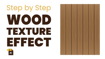 how to create wood effect in illustrator