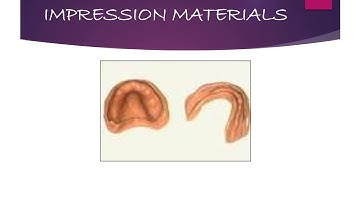 Classification of Impression materials