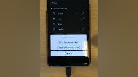 Avaya One X Mobile Call Settings