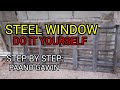 HOUSE STEEL WINDOW MAKING - Paano Gawin Ang Steel Window Ng Bahay Step By Step Do It Yourself