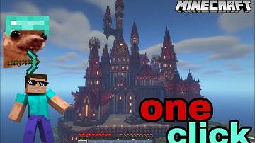 how to spawn structure in one click in minecraft.....