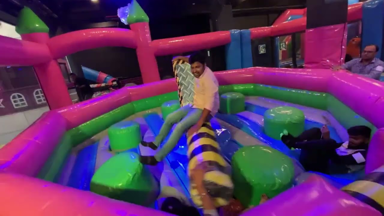 BOUNCE UP VADODARA/ TRAMPOLINE PARK VADODARA/ TAKSH GALAXY MALL 