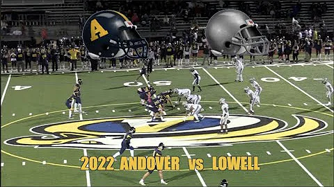 2022 Andover High Football vs Lowell
