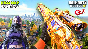 CALL OF DUTY MOBILE "KRAI MAP" 20 KILL BATTLE ROYALE BEST GAMEPLAY (Ultra Graphics)