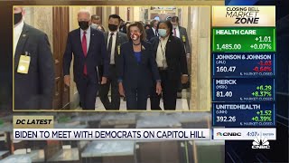 President Joe Biden to meet with Democratic lawmakers