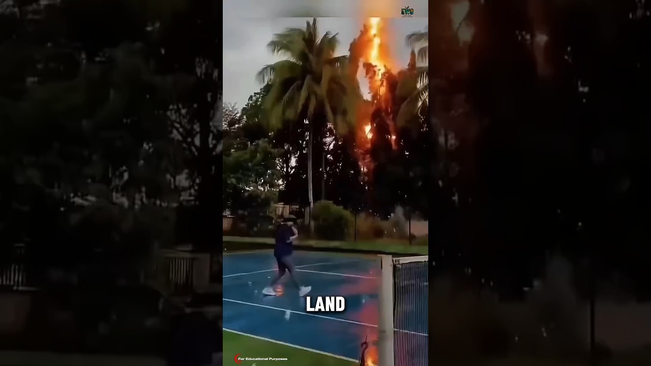 Why Lightning Is Deadlier in Water Than on Land.                          #documentary#usashorts#fyp