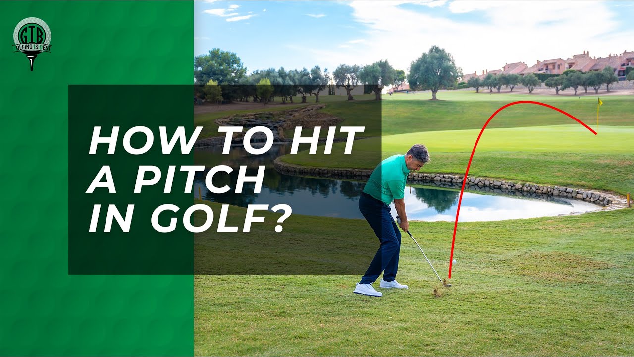 How to PITCH THE GOLF BALL CORRECTLY! Get up and down every time YouTube