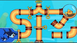 Save the Fish | Pull The Pin | Best Mobile Puzzle Game | Android Gameplay Walkthrough | Part 209 screenshot 3