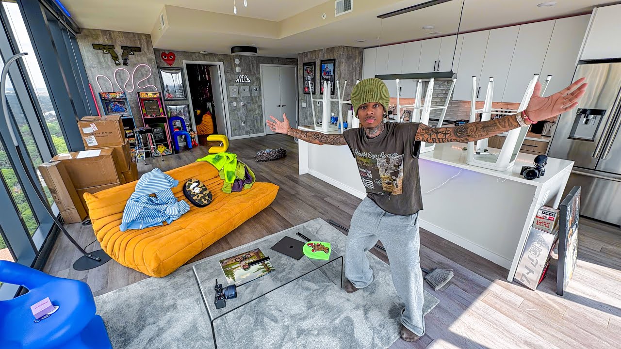 clean my penthouse with me