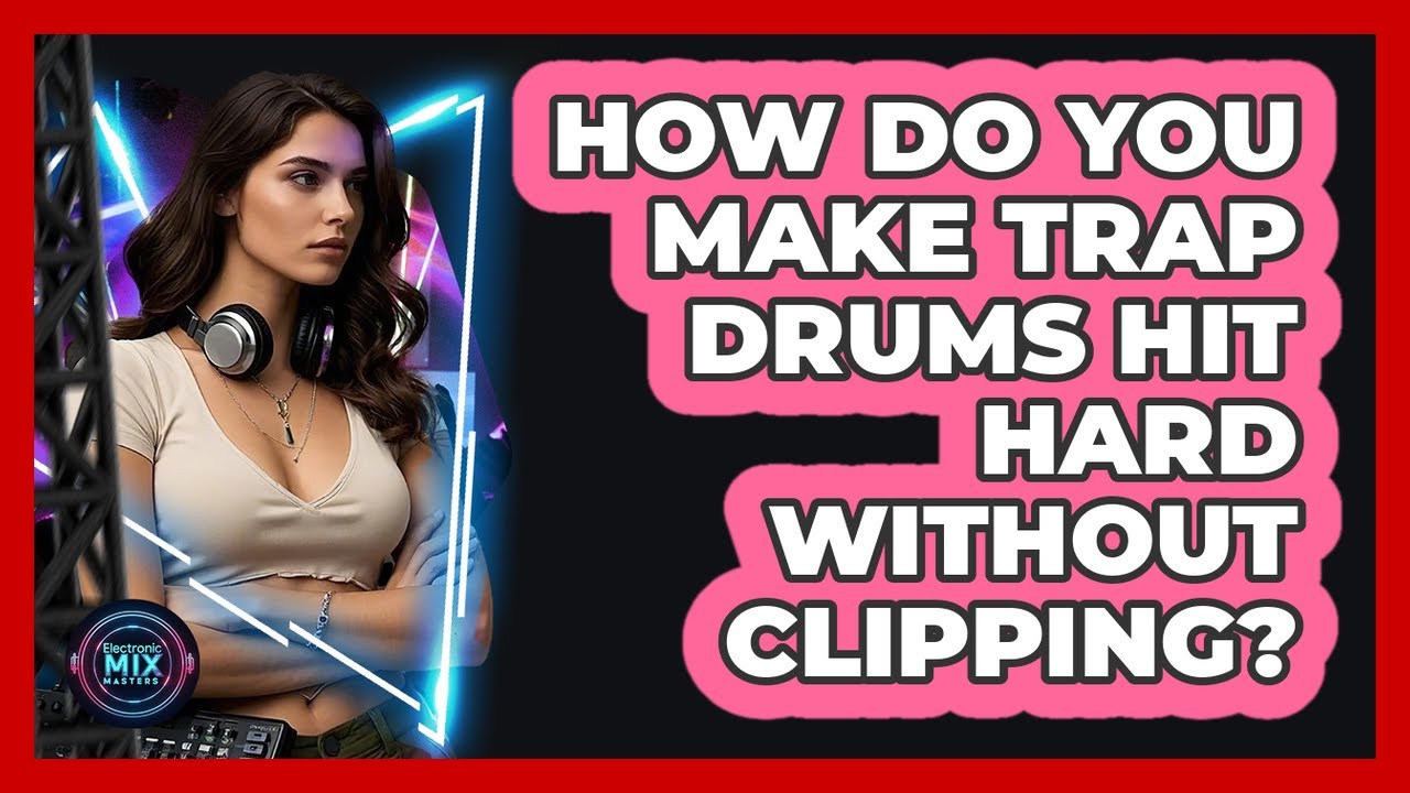 How Do You Make Trap Drums Hit Hard Without Clipping? - Electronic Mix Masters
