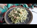 Паста ФЕТТУЧИНИ со шпинатом и лососем| Pasta Fettuccine with Spinach & Salmon