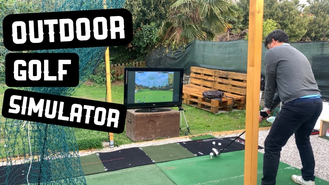 Outdoor Golf Simulator with Mevo Plus without Projector