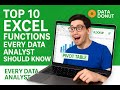 Top 10 Excel Functions Every Data Analyst Should Know in 2025