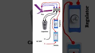 ceiling fan connection #shorts #pbexperiment #viral