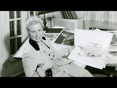 One of the first woman to work as an automotive designer