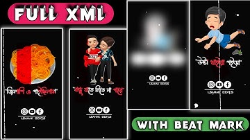 Dialogue Beat Mark and Full Xml Tutorial Alight Motion | Trending Dialogue Video Editing