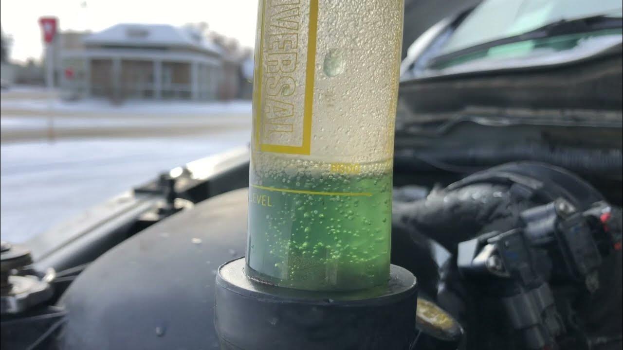 Blown Head Gasket Test for Hydrocarbons YouTube