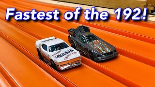 Race #33: 192 Hot Wheels Cars Round 2 through the Final!