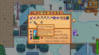 Trash Catalogue how I got this new item from garbage can - Stardew Valley 1.6