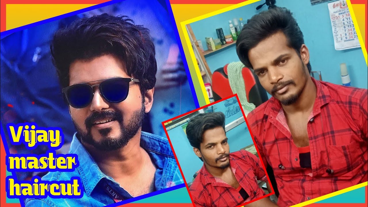 Vijay_master_hairstyle# #original_haircut MGMS TAMIL  YouTube