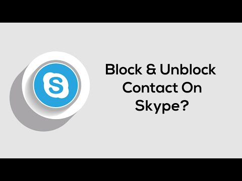 Video: Skype-da Bir Qrupdan Bir əlaqə Necə Silinir