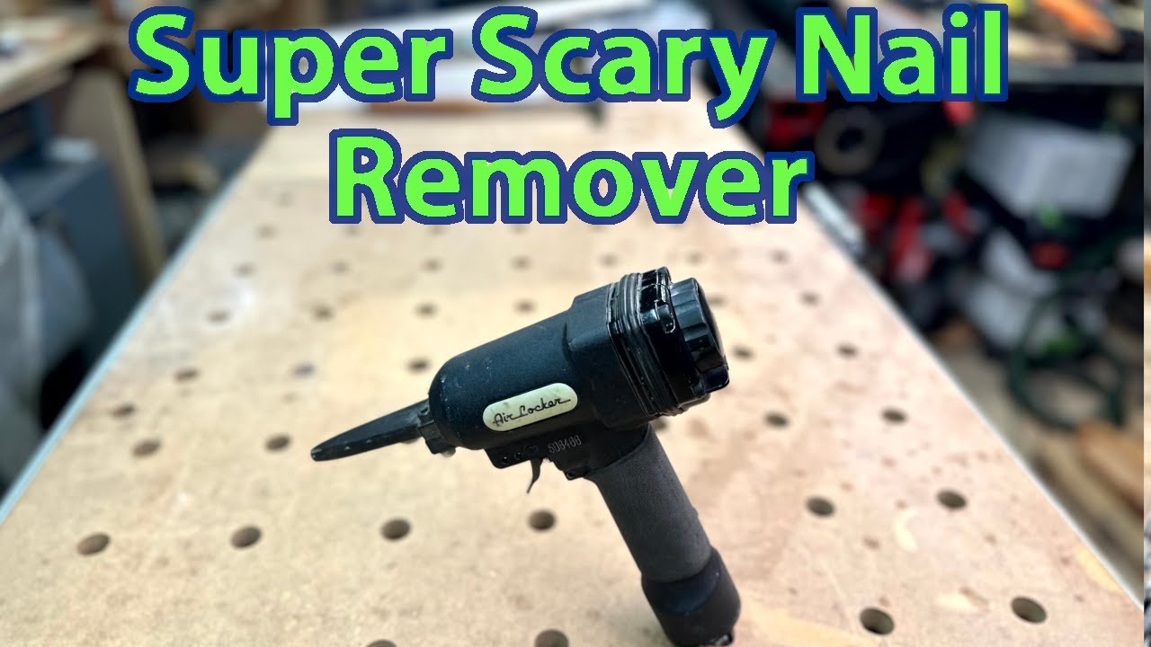 Air Locker AP900 Heavy Duty Professional Air Punch Nailer/Nail Remover/Nail  Puller. 1/4 Inch NPT Thread Air Inlet. 50-110 PSI Pneumatic Nailer Removes  9-16 Gauge Nails - Amazon.com