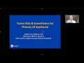 Tumor Risk and Surveillance in Trisomy 18