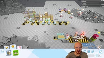 Autonauts Day 2, automating construction and robot building! Part 1